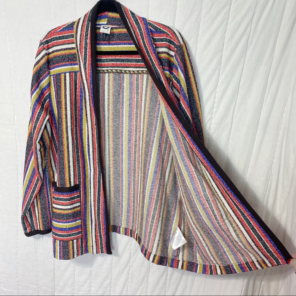 Anthro Akemi+Kin Mansoura Stripe Jacket - Picture 10 of 13